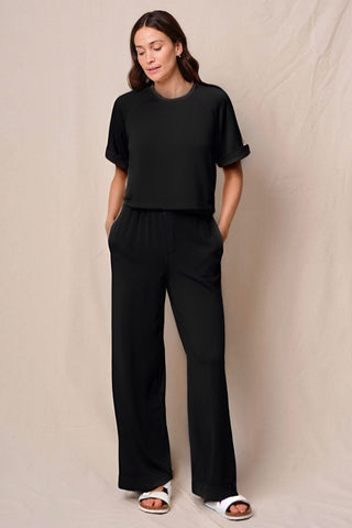 Stateside Softest Fleece Snap Front Pants