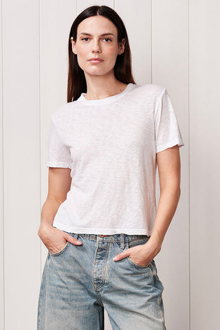 Stateside Slub Jersey Tee - Premium clothing at Lonnys NY - Just $78! Shop Womens clothing now 