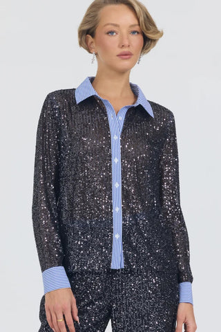 Stella Samantha Sequin Top