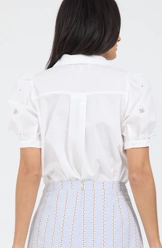 Stellah Nadia Embellished Top