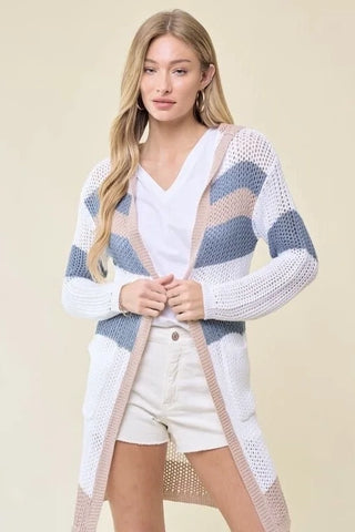 Talk To Angels Hooded Cardigan - Premium clothing at Lonnys NY - Just $68! Shop Womens clothing now 