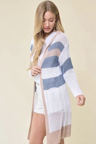 Talk To Angels Hooded Cardigan - Premium clothing at Lonnys NY - Just $68! Shop Womens clothing now 