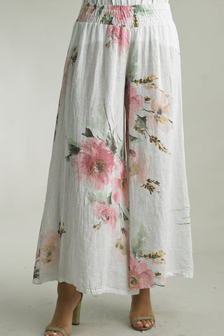 Tempo Paris Floral Palazzo Pants - Premium clothing at Lonnys NY - Just $75! Shop Womens clothing now 