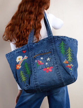 Billy T Perfect Sized Happy Place Tote Bag