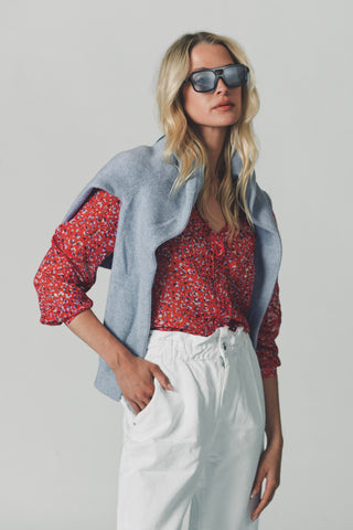 The Shirt Annie Peasant Blouse - Premium clothing at Lonnys NY - Just $175! Shop Womens clothing now 