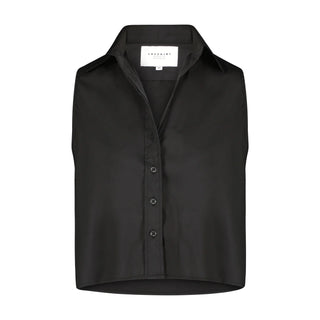 The Shirt Boxy Cropped Sleeveless Shirt - Premium clothing at Lonnys NY - Just $120! Shop Womens clothing now 