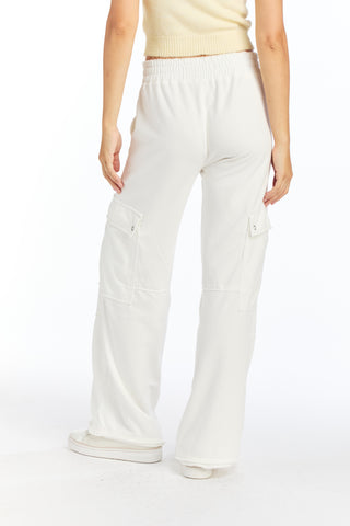 Tractr Mid Rise Cargo Lounge Pants