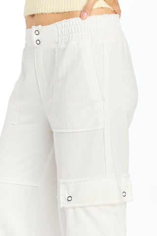 Tractr Mid Rise Cargo Lounge Pants