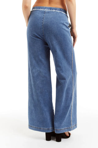 Tractr Mid Rise Lounge Pant - Premium clothing at Lonnys NY - Just $92! Shop Womens clothing now 