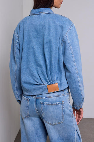 Tribal Bubble Denim Jacket