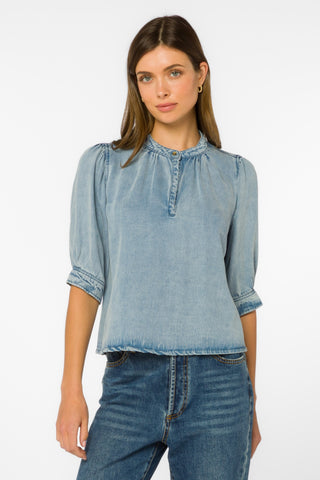 Velvet Heart Almafi Puff Sleeve Top