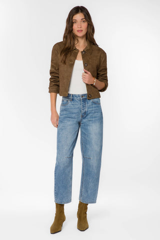 Velvet Heart Castel Faux Suede Jacket