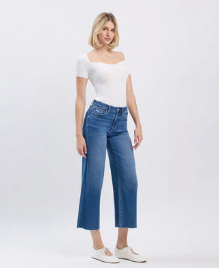 Vervet Aileeah Super Soft Slim Wide Leg Jeans