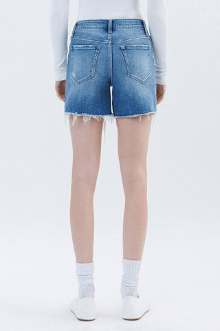 Vervet High Rise Boyfriend Denim Shorts - Premium clothing at Lonnys NY - Just $59! Shop Womens clothing now 