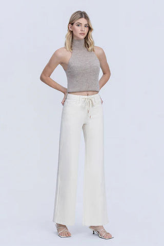 Vervet Olivia High Rise Drawstring Jeans