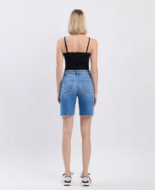 Vervet High Rise Bermuda Shorts