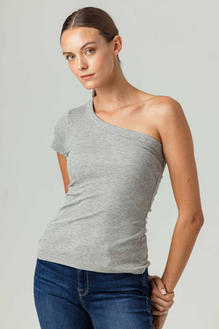 Sundays Delta One Shoulder Tee - Premium clothing at Lonnys NY - Just $95! Shop Womens clothing now 