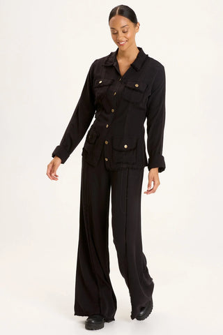 XCVI Twill Beach Trousers - Premium clothing at Lonnys NY - Just $79! Shop Womens clothing now 