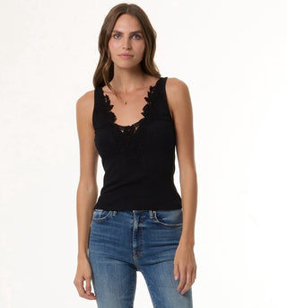 YFB Roza Embroidered Lace Tank Top