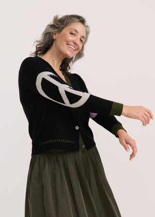 Zaket & Plover Peace Please Cardigan