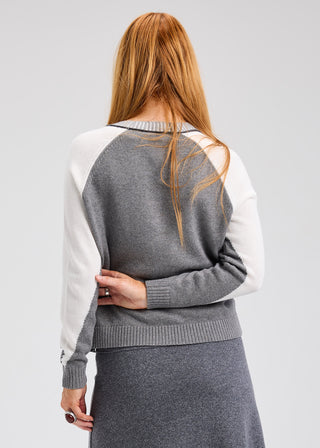 Zaket & Plover Panelled Cardigan
