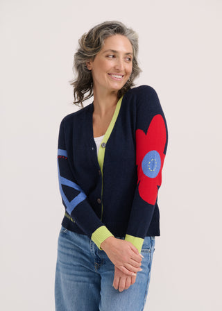 Zaket & Plover Peace Please Cardigan