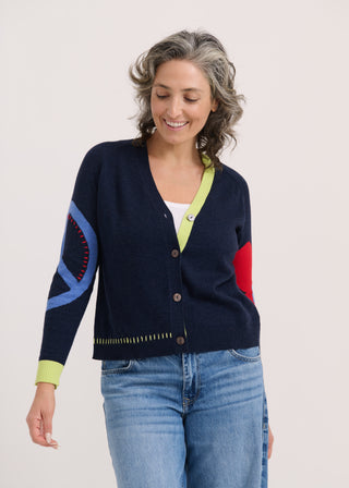Zaket & Plover Peace Please Cardigan
