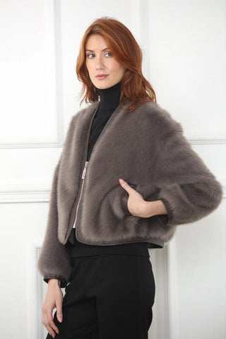 Zero Degrees Celsius Faux Fur Jacket