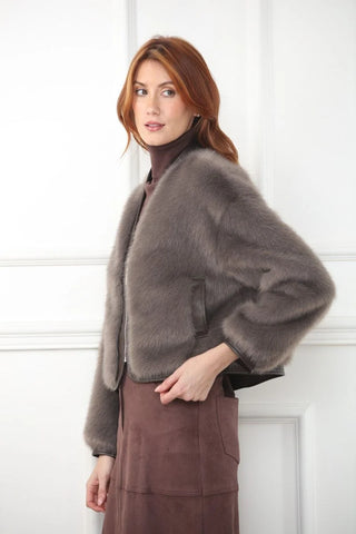 Zero Degrees Celsius Faux Fur Jacket