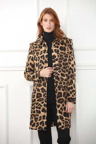 Zero Degrees Celsius Leopard Print Jacket