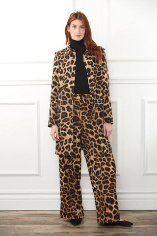 Zero Degrees Celsius Leopard Print Jacket