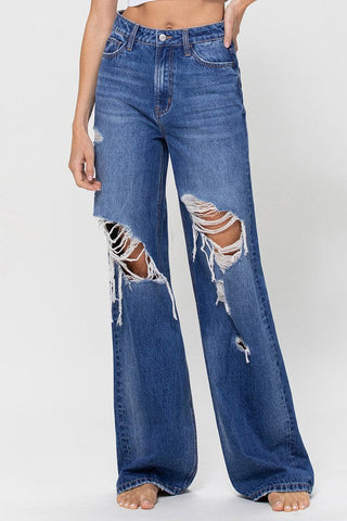 90's Vintage Loose Jeans *Online Only* - Premium Jeans at Lonnys NY - Just $75! Shop Womens clothing now 