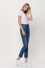 Flying Monkey STRETCH HIGH RISE SLIM STRAIGHT ANKLE *Online Only*