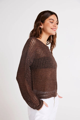 Bella Dahl Relaxed Dropped Shoulder Pullover - Premium Shirts & Tops at Lonnys NY - Just $150! Shop Womens clothing now 