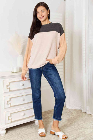 Double Take Dropped Shoulder Shirt *Online Only* - Premium clothing at Lonnys NY - Just $59! Shop Womens clothing now 