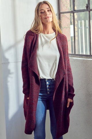 Chunky Knit Sweater Cardigan *Online Only* - Premium clothing at Lonnys NY - Just $60! Shop Womens clothing now 