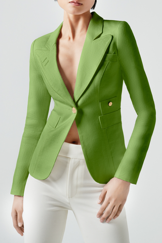 Smythe Linen Duchess Blazer - Premium Coats & Jackets from Smythe - Just $725! Shop now 