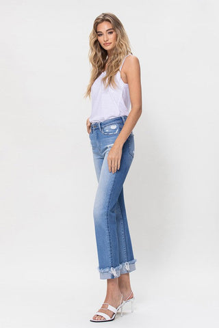 High Rise Ankle Straight - Premium  at Lonnys NY - Just $90! Shop Womens clothing now 