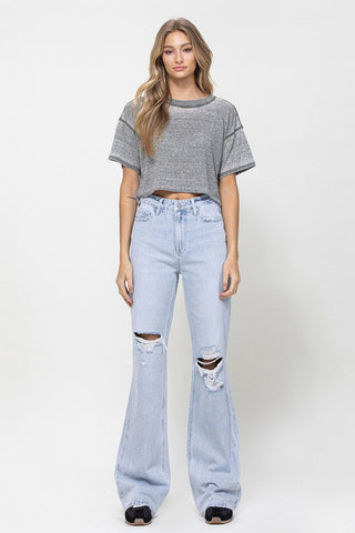 90's Vintage Flare Jeans *Online Only* - Premium  from VERVET by Flying Monkey - Just $75! Shop now 