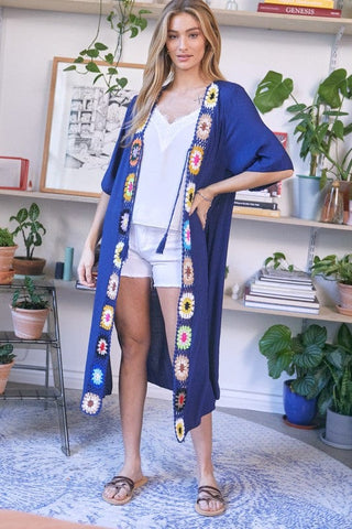 Solid Long Cardigan *Online Only* - Premium  from Davi & Dani - Just $36! Shop now 