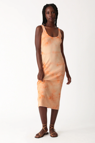 Electric & Rose Charlie Rib Dress - Melon - Premium dresses from Electric & Rose - Just $158! Shop now 