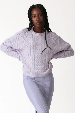 Electric & Rose Alice Sweater - Lavender - Premium sweater at Lonnys NY - Just $248! Shop Womens clothing now 