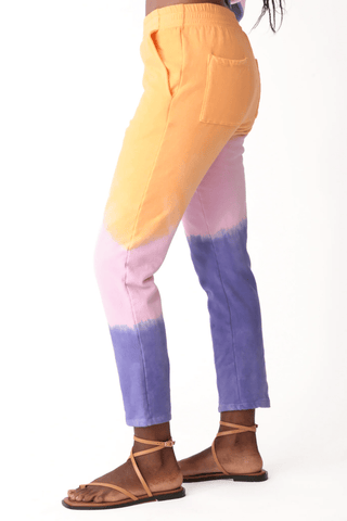 Electric & Rose Elin Pant - Violet / Melon - Premium sweatpants from Electric & Rose - Just $178! Shop now 