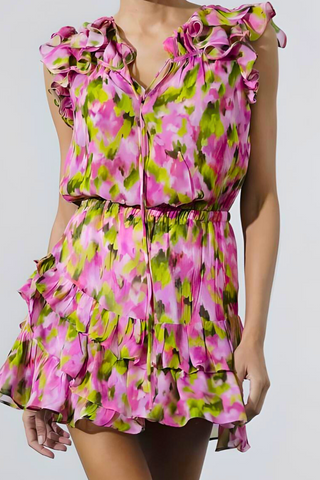 Karina Grimaldi Elliot Mini Dress - Premium dress from Karina Grimaldi - Just $273! Shop now 