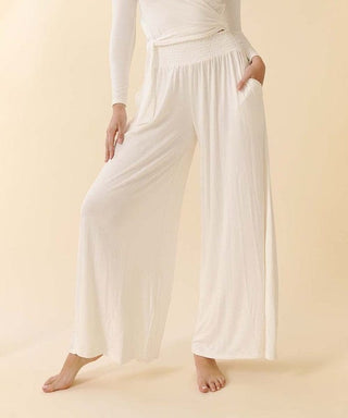 SMOCK ELASTIC WAIST MAXI PALAZZO  *Online Only* - Premium  at Lonnys NY - Just $91! Shop Womens clothing now 