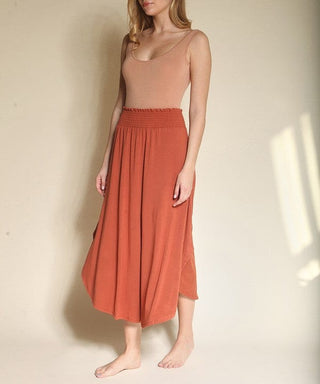 Bamboo maxi skirt NEW  *Online Only* - Premium  at Lonnys NY - Just $86.13! Shop Womens clothing now 