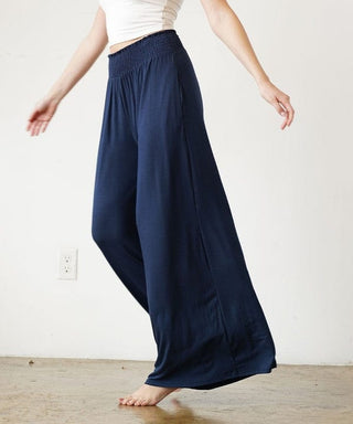 SMOCK ELASTIC WAIST MAXI PALAZZO  *Online Only* - Premium  at Lonnys NY - Just $91! Shop Womens clothing now 