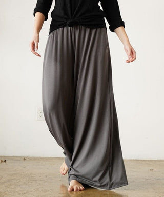 SMOCK ELASTIC WAIST MAXI PALAZZO  *Online Only* - Premium  at Lonnys NY - Just $91! Shop Womens clothing now 