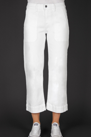 Fidelity Denim Farrah Crop - Everglades - Premium Jeans at Lonnys NY - Just $167! Shop Womens clothing now 