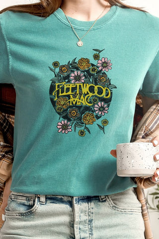 Retro Fleetwood Mac Comfort Colors Graphic Tee *Online Only* - Premium Shirts & Tops at Lonnys NY - Just $60! Shop Womens clothing now 
